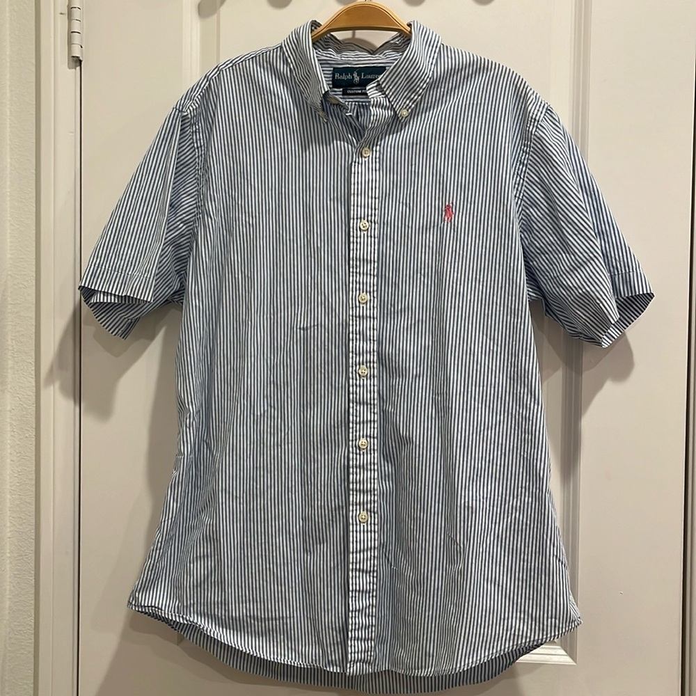 RALPH LAUREN Short Sleeve Button Up